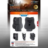 ราคา Cytac ซองพกนอก Glock21 ปลดล็อคนิ้วชี้ ( Cytac R-Defender Holster ) (18385867292)