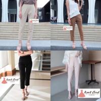 ราคา กางเกงผ้าโรเชฟ ทรง7ส่วน ขาเดฟ เอวสูง (982301262)