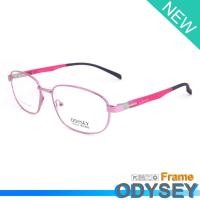 ราคา Odysey แว่นตา รุ่น 8181 C-7 สีชมพู กรอบเต็ม ขาสปริง วัสดุ สแตนเลส สตีล (สำหรับตัดเลนส์) Eyeglasses (2871894842)