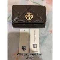 ราคา Tory Burch card case สีเทา ของใหม่ (14595893098)