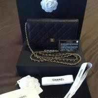 ราคา -New- Chanel WOC Caviar Black GHW Holo27 (2010508610)