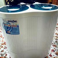 ราคา เครื่องซักผ้าขนาดเล็ก2ถัง มือสอง สภาพใหม่ ยี่ห้อImarflex (3209660432)