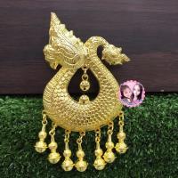 ราคา ปิ่นปักผมพญานาคสีทอง (7557656523)