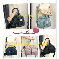 ราคา *ส่งฟรี ems. ของแท้ พร้อมส่งค่ะ* 13 นิ้ว ▪ Kipling Defea Women's satchel bag (18367673566)