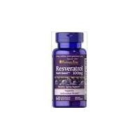 ราคา Puritan's Pride Resveratrol 100 mg 60 softgels (14603050114)