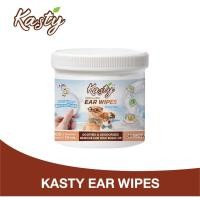 ราคา [02054] Kasty Pet Ear Wipes ผ้าเปียกเช็ดหูสัตว์เลี้ยง กลิ่น Original แผ่นกลมหนาพิเศษ ขนาด 7.0 x 7.0 ซม. (บรรจุ 100 แผ่น) (23086371045)