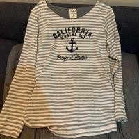 ราคา เสื้อแขนยาว portland สีเทาขาว สวยดูดีมากกก 250(จาก600++) (7010824406)