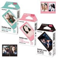 ราคา Fujifilm Instax Mini Black, Sky Blue, Pink Film 30 Instant Mini 7s 8 9 11 40 70 90 Liplay Link Photo (1841391777)