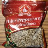 ราคา พริกไทยเม็ดขาว ตรามือที่ 1ของแท้ %ขนาด 500 กรัม บรรจุซองซิปล็อค (5330100942)