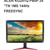 ราคา MONITOR (จอมอนิเตอร์) ACER KG241Q PBIIP 24 " 144Hz ของใหม่ ยังไม่ได้แกะ (1817518010)