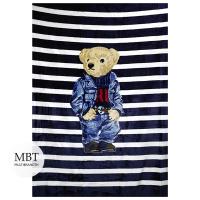 ราคา POLO RALPH LAUREN POLO BEAR STRIPED THROW BLANKET #ผ้าห่ม #ของแท้100% (18786365869)
