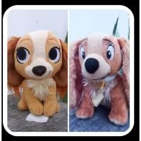 ราคา ้6" ตุ๊กตาหมาเลดี้ จากทรามวัยกับไอ้ตูบ Lady& Tramp ดิสนีย์ Disney ลิขสิทธิ์แท้ (22769745036)