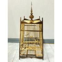 ราคา กรงนกหัวจุก กรงสปอร์ตสูง 13 ซี่ พร้อมหัว กรงนกหัวจุก สำหรับนกกรงหัวจุก พร้อมส่ง ถูกที่สุด (21050069057)