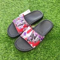 ราคา รองเท้าแตะ W Nike Benassi Just Do It Print “Black/Red” (9674303435)