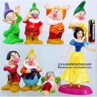 ราคา สโนไวท์ & คนแคระทั้ง 7 (8 ตัว/ชุด) **งานจีนเกรด C - ตัวเลอะสี** (5234080925)