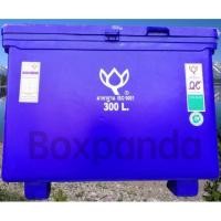 ราคา ถังพลาสติก ถังแช่น้ำแข็ง ตราดอกบัว ขนาด 300 ลิตร (16250129793)