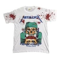 ราคา เสื้อวง Metallica 90’ผ้าบ้าง50/50เดี่ยวนบล่าง (9512120417)