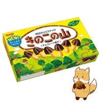 ราคา Meiji Gensen Kinoko no yama Premium คิโนโกะ ขนมปังกรอบรูปเห็ดเคลือบช็อคโกแลต ญี่ปุ่น 74g (18428550202)
