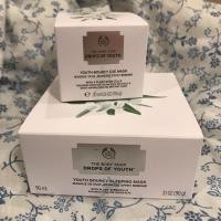 ราคา ⭐️แพ็คคู่ลดราคาพิเศษ⭐️ The body shop drops of youth bouncy sleeping mask + eyes mask (1452559024)