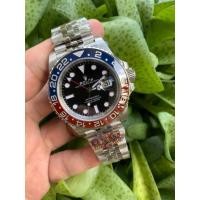 ราคา ROLEX GMT Swiss เครื่อง3186 (ถ่ายจริง) โรงงาน CLEAN (22778663167)