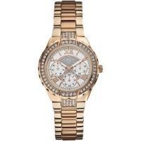 ราคา นาฬิกาข้อมือผู้หญิง Guess Viva รุ่น W0111L3 (Pink Gold) (3893107)
