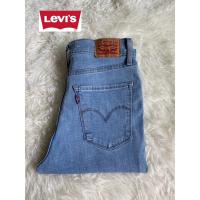 ราคา {เอว27-28}ผ้ายืด LEVI'S 724 HIGH RISE STRAIGHT แท้%มือ2 (16797232059)
