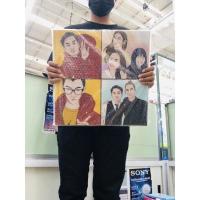 ราคา กรอบลอย รับวาดรูปใส่กรอบลอยเป็นของขวัญ รูปวาดกรอบลอยราคาถูก (8467428412)