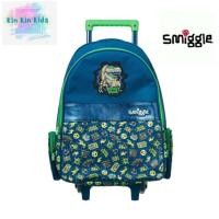 ราคา [พร้อมส่ง] กระเป๋าล้อลากเด็ก smiggle แท้ ขนาด 18" รุ่นมีไฟที่ล้อ ลายไดโนเสาร์ (4451849997)
