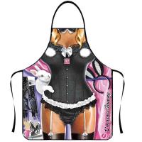 ราคา พร้อมส่งจากไทย ผ้ากันเปื้อนลาย sexy No.105 (18669482311)