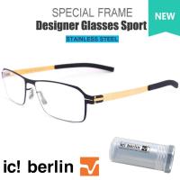 ราคา Ic Berlin ไอซี เบอร์ลิน แว่นตา รุ่น 039 C-4 สีดำขาทอง Model Chrome วัสดุ Stainless Steel กรอบเต็ม แว่น Eyewear Glasses (18886248886)