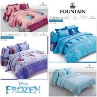 ราคา ผ้าปู ไม่รวม ผ้านวม ฟาวน์เทน (Fountain) ลายลิขสิทธิ์แท้ เอลซ่า (Frozen) (6539934983)