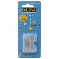 ราคา ใบมีดคัตเตอร์ OLFA KB-5 ขนาด 4 มม. (แพ็ค 30 ใบ) สำหรับคัตเตอร์ OLFA รุ่น AK-5 (20931680122)