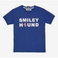 ราคา เสื้อยืดสีน้ำเงินsmileyhound (7745358330)