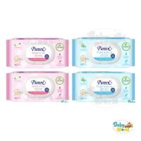 ราคา ผ้าเปียก ทิชชู่เปียก เพียวรีน ขนาด 80 แผ่น Pureen ผ้าเปียกPAKAMA baby (17362260188)