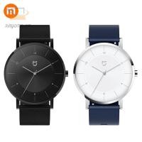 ราคา Xiaomi Mijia นาฬิกาข้อมือควอตซ์แฟชั่นสายหนังกันน้ำสำหรับผู้ชายผู้หญิง (12418690369)