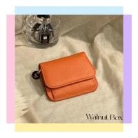ราคา กระเป๋าใส่เหรียญ หนังวัวแท้ 100% ใบสั้น ขนาดเล็ก หลากสี สไตล์เกาหลี สําหรับผู้หญิง (20572859216)