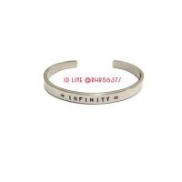 ราคา กำไลสลักชื่อฟรี สแตนเลสแท้ ทนทาน ไม่ลอก ไม่ดำ (2332595101)