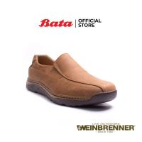 ราคา Bata บาจา รองเท้าลำลองชาย รองเท้าคัทชูชาย หนังกลับ ยี่ห้อ Weinbrenner รุ่น Myway สีน้ำตาล 8515028 (8669896885)