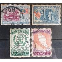 ราคา แสตมป์เก่าMALAYAใช้งานแล้ว (6379708311)