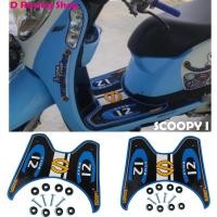 ราคา สีฟ้า ยางวางเท้า scoopy แผ่นยางปูพื้น สกู้ปปี้ไอ 2019 SCOOPY I C-Club (11646292683)