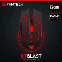 ราคา เม้าส์เกมส์ FANTECH OPTICAL รุ่น X7 BLAST GAMING (BLACK) (3416979546)
