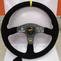 ราคา พวงมาลัยรถยนต์ ของแท้ แบรนด์OMP พวงมาลัยรถ พวงมาลัย หนังกลับ ก้านตรง (23233877817)