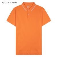 ราคา GIORDANO เสื้อโปโลผู้ชาย Men's Tapered Polo 01012018 (23277660413)