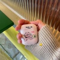 ราคา เคสหูฟังบลูทูธไร้สาย แบบแข็ง มีซิป ลายแมวสีชมพูน่ารัก สไตล์เกาหลี สําหรับ 1/2 pro2/3 (21883189307)