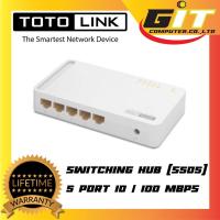 ราคา TOTOLINK Switching Hub(สวิทซ์ ฮับ) (S505) 5 Port (3) (Lifetime Forever) รับประกันศูนย์ ตลอดชีพ (5844336650)