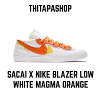 ราคา SACAI X NIKE BLAZER LOW WHITE MAGMA ORANGE (16328521157)
