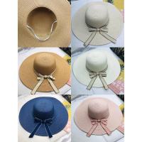 ราคา C030 หมวกสานปีกกว้าง แฟชั่นทันสมัยใส่เที่ยวทะเล (17370174967)