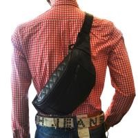 ราคา กระเป๋าคาดอกหนังแท้ Crossbody Bag Harley Davidson (22673570487)