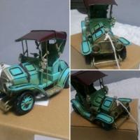 ราคา รถสังกะสีโบราณ สีเขียวสวย น่าสะสม (5892424)