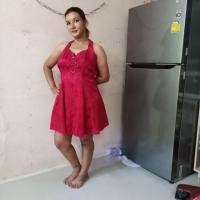 ราคา ชุดราตรีสาวอวบอ้วนมือสอง สะโพกฟรีไซส์ ความยาว ทุกชุดนางแบบติดกิ๊บปรับไซส์ไว้ด้านหลัง #ชุดราตรีสาวอว (3439034524)